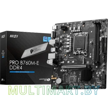 Материнская плата MSI Pro B760M-E DDR4 картинка 2